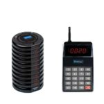 Compleet Touch&Go 20B gasten oproepsysteem met 10 coasters