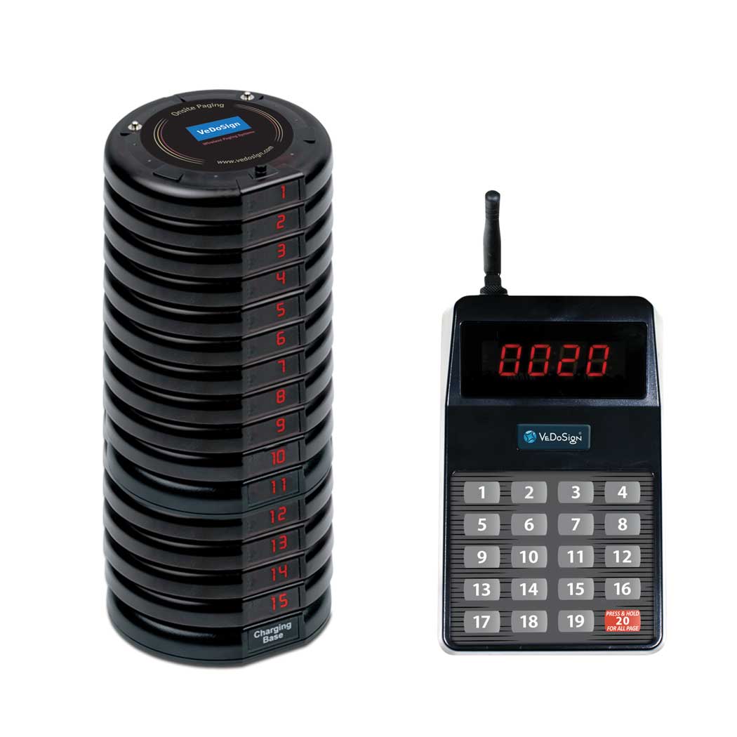 Compleet-TouchGo-20B-Gasten-Oproepsysteem-met-15-Coasters.jpg Compleet Touch&Go 20B gasten oproepsysteem met 15 coasters - Afbeelding 1