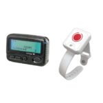 Persoonlijk Hulp oproepsysteem met polsband en V900 ALPHA pager