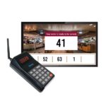 Ticket patiënten afroepsysteem compleet met transmitter