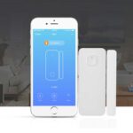 Deuralarm Wi Fi Sensor Melding Als Patient Bewoner Deur Opent Smartphone